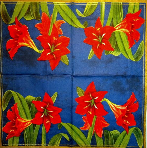 038 Lilies - 3 ply - Ihr